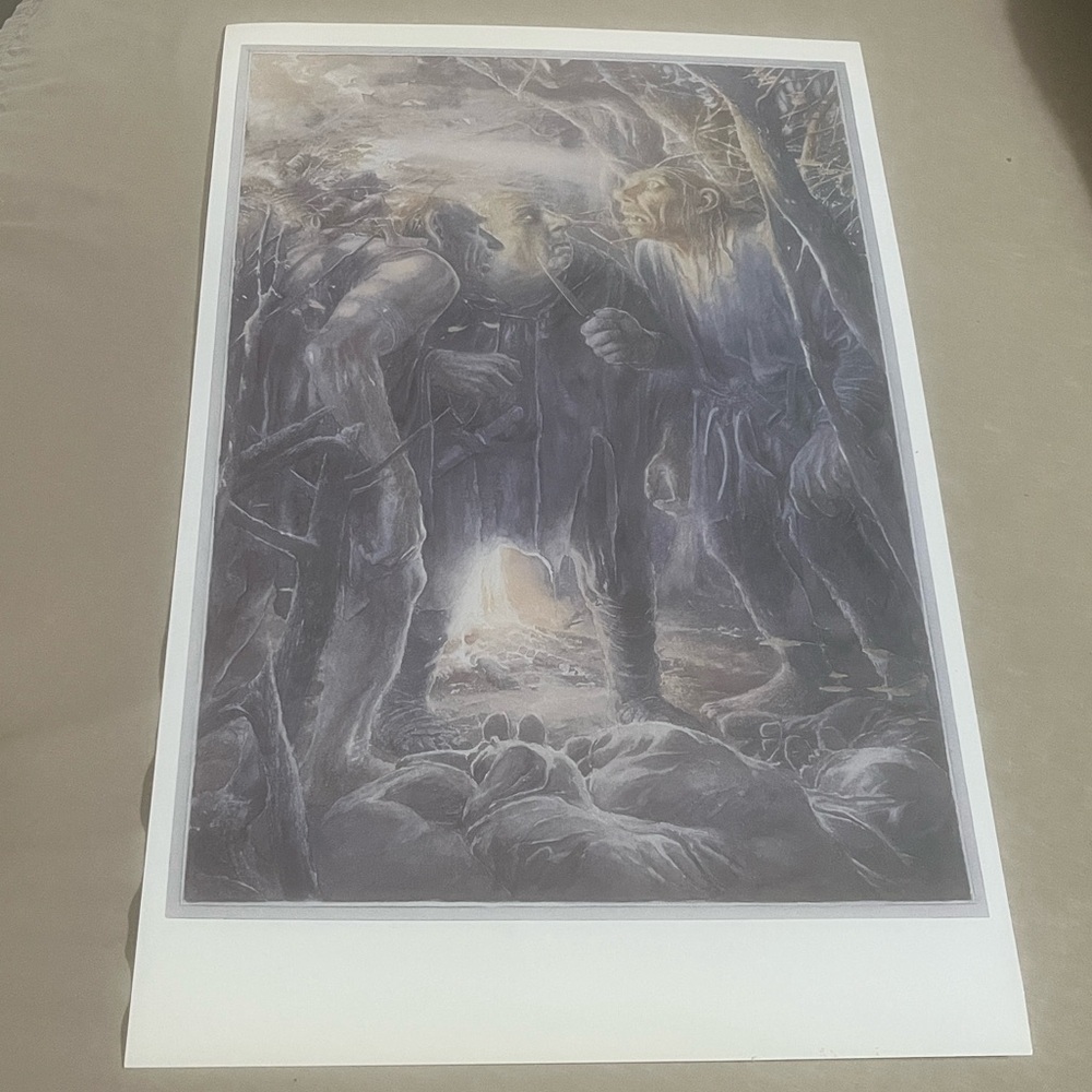 The Hobbit 60th Anniversary movie poster #2 NEW Trolls famous Lord of the Rings